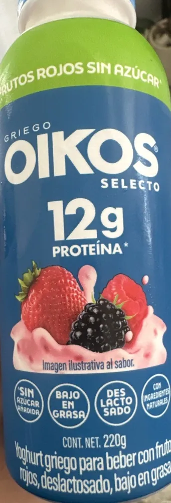 Frutos Rojos Sin Azúcar Yogurt Griego