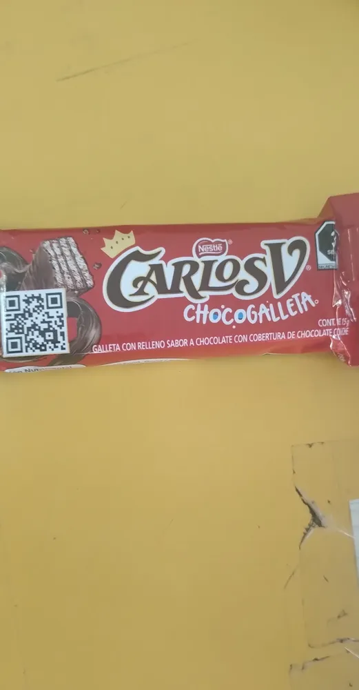 Carlos V Snack Con Chocolate