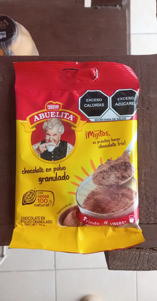 Chocolate abuelita en polvo