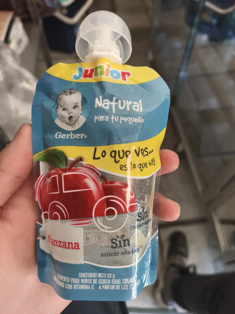 Gerber junior de manzana