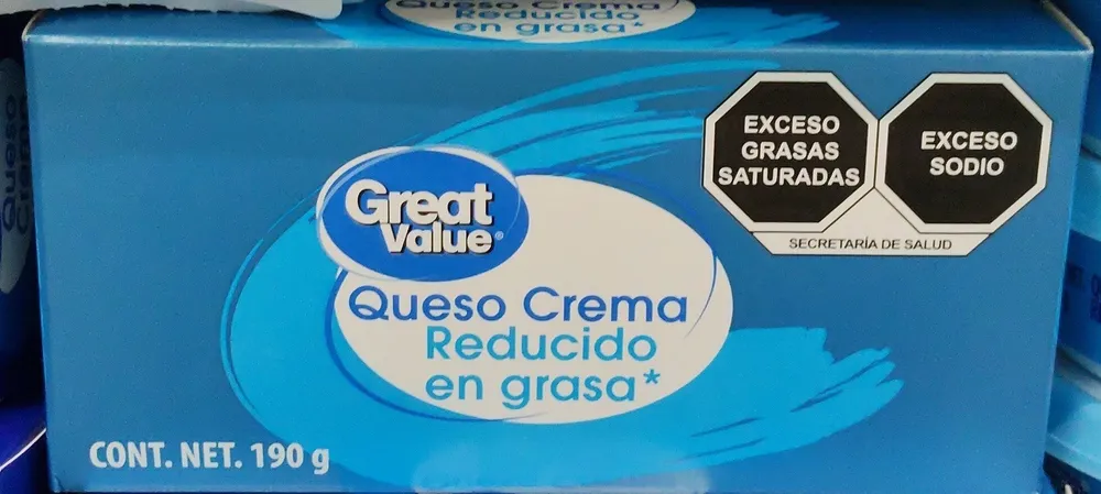 Queso Crema Reducido en grasa
