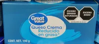 Queso Crema Reducido en grasa