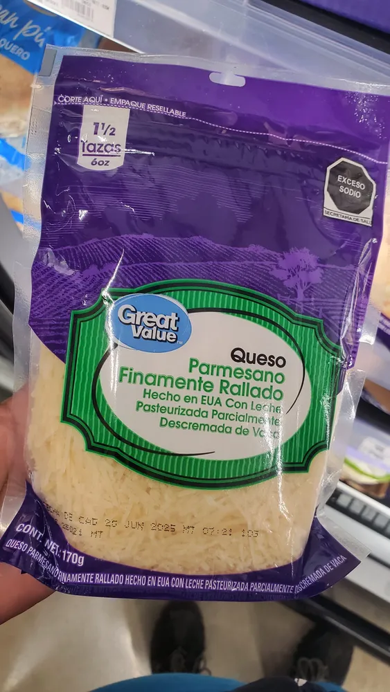 Gv queso parmesano