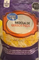 Mezcla de quesos pizza