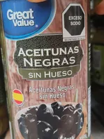 Aceitunas negras sin hueso