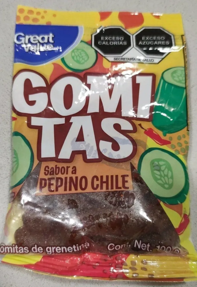 Gomitas sabor pepino chile