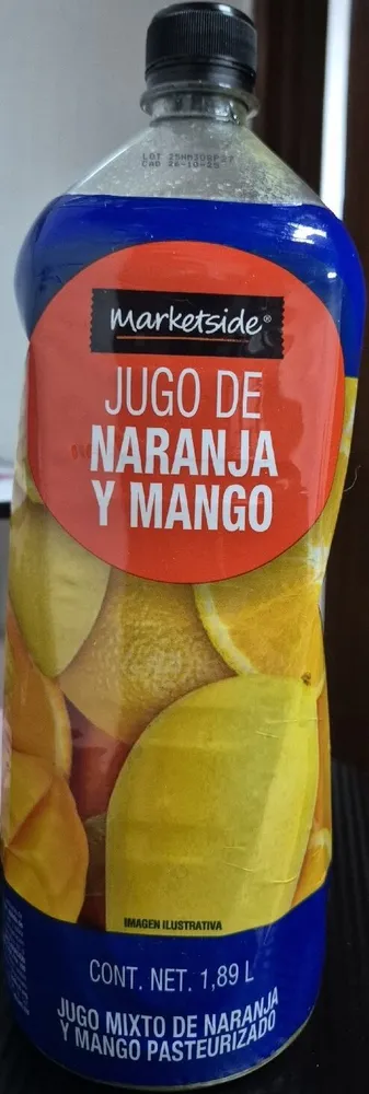 Jugo De Naranja Y Mango