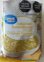 Tallarines instantáneos chicken flavor