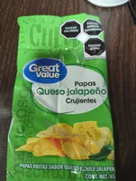 Papas Queso Jalapeño Crujientes