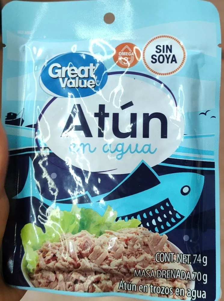 Atún en agua