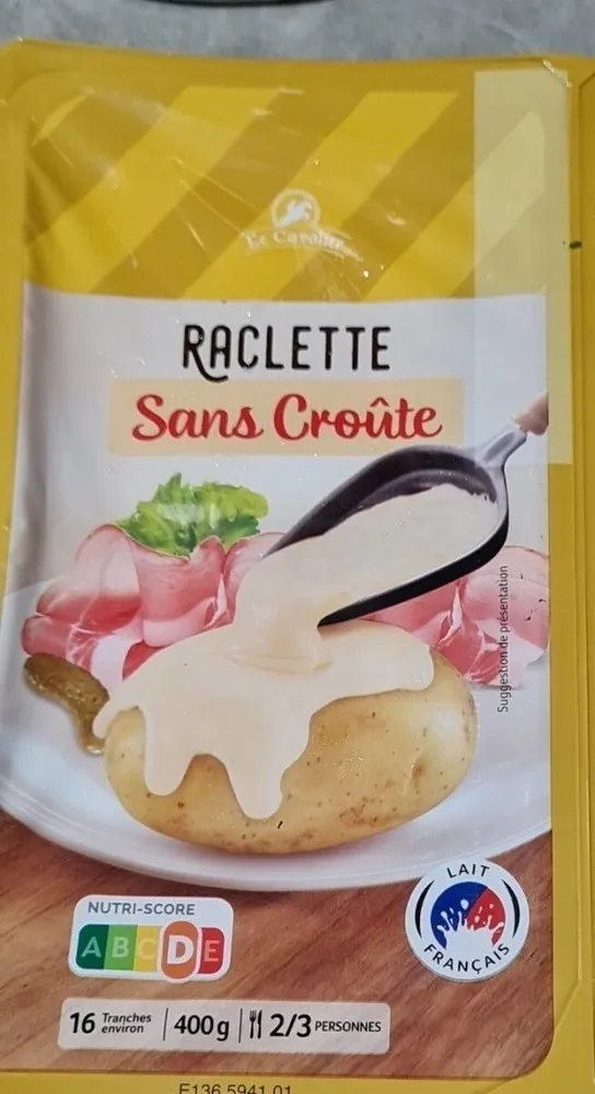 Raclette sans croûte
