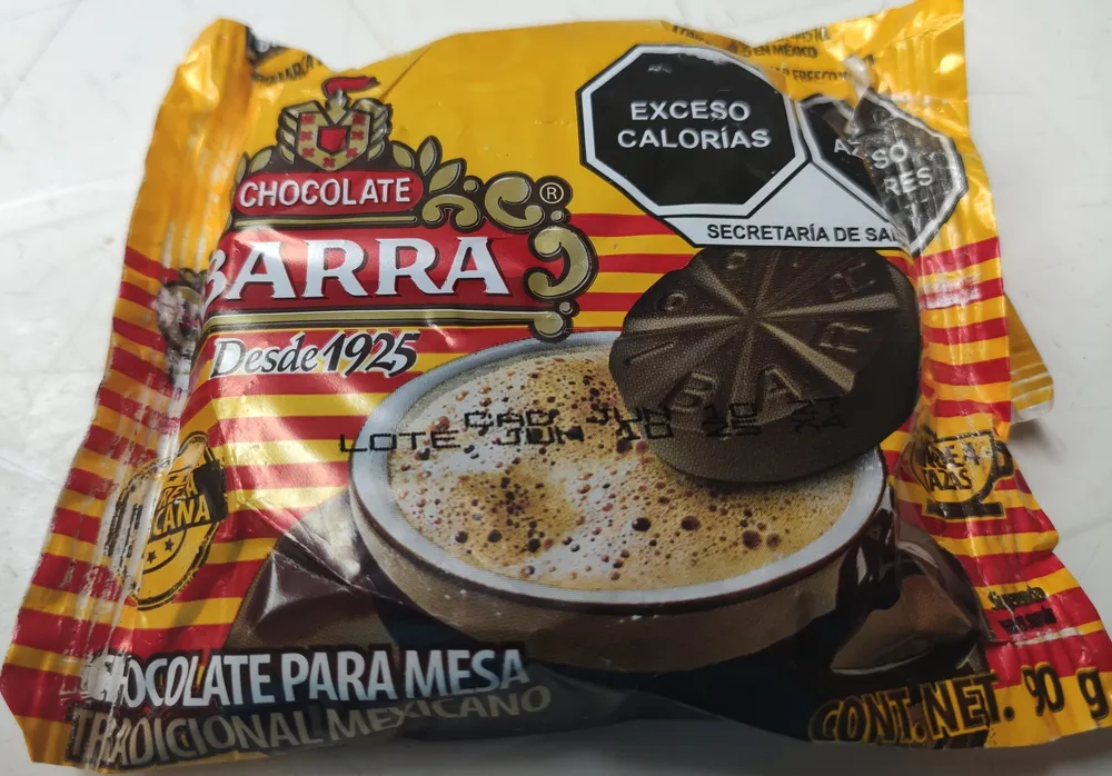 Chocolate para mesa tradicional