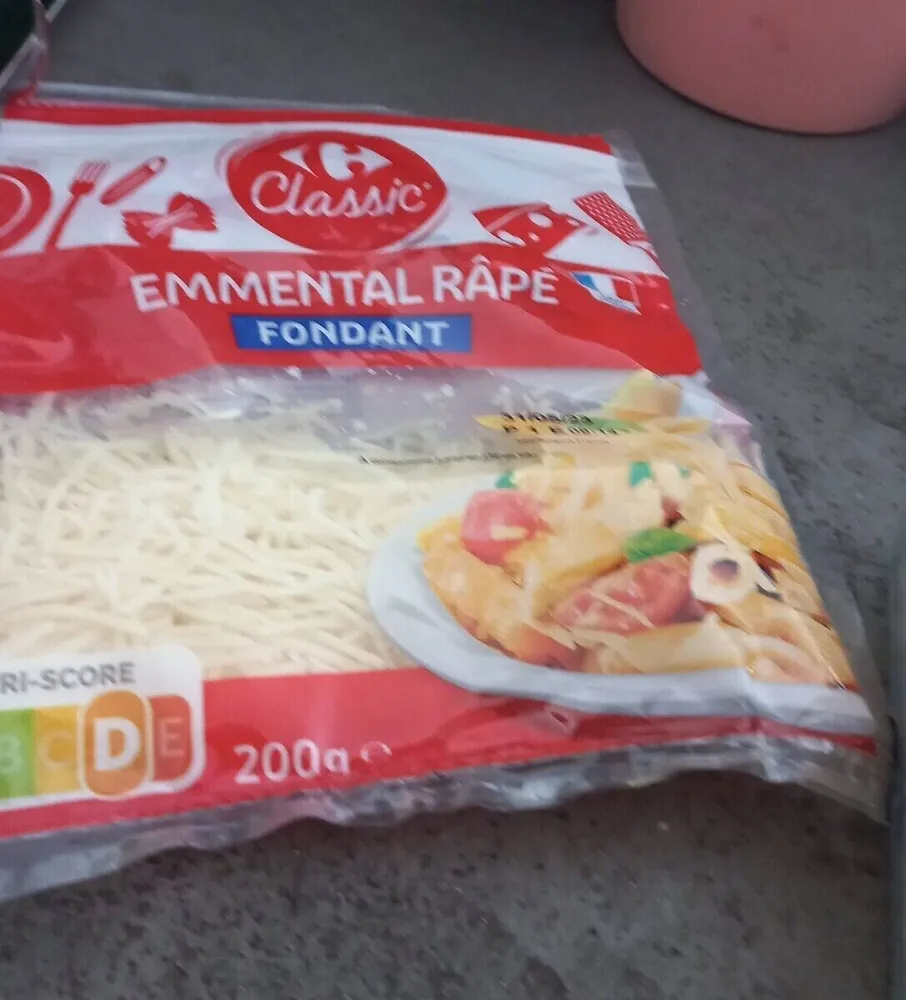 Gruyère râpée