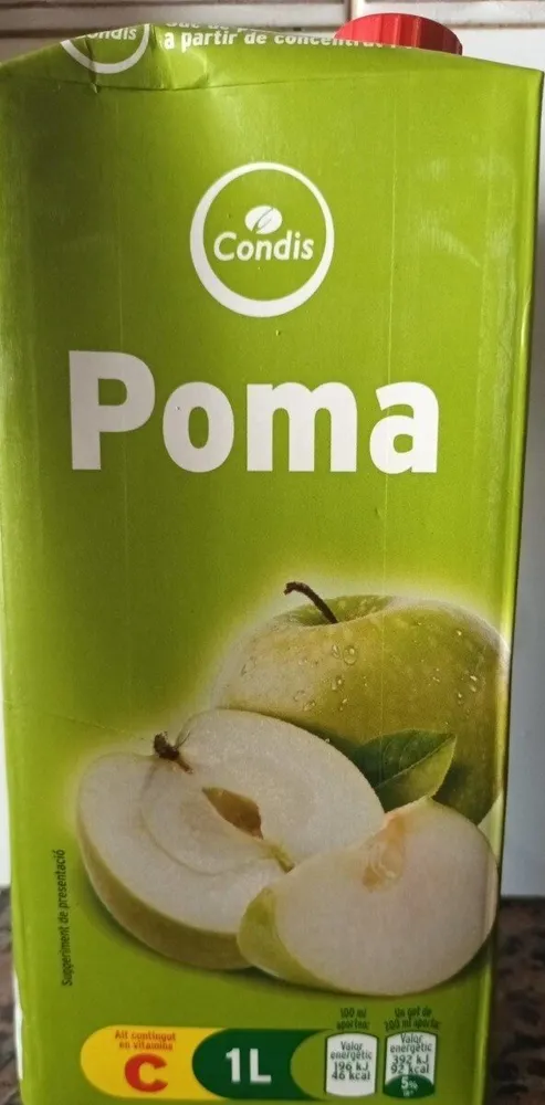 Zumo de manzana