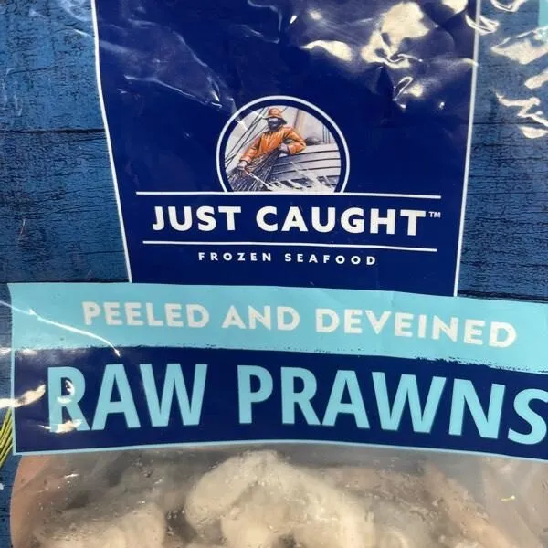 Raw prawns