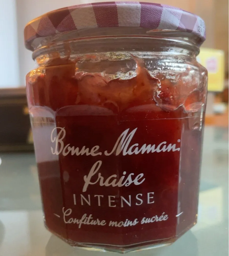 Confiture fraise intense