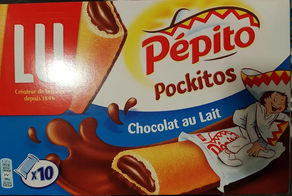 Pépito pockitos chocolat au lait