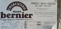 merguez bœuf mouton