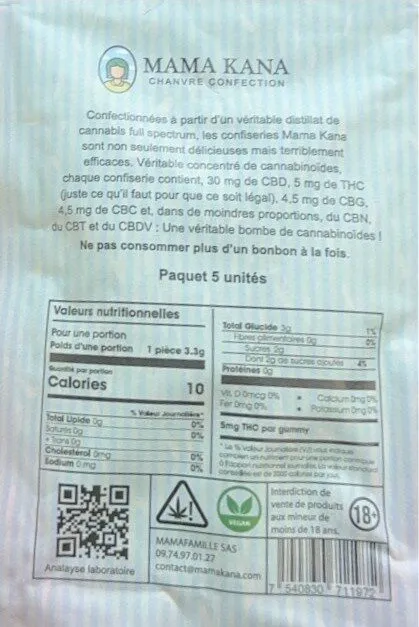 Bonbons cannabis