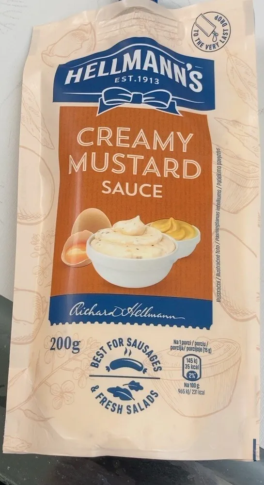 Creamy mustard