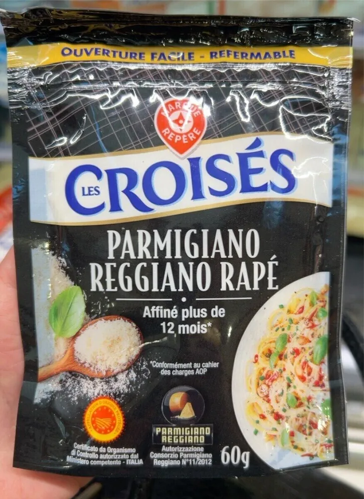 Parmigiano reggiano rapé