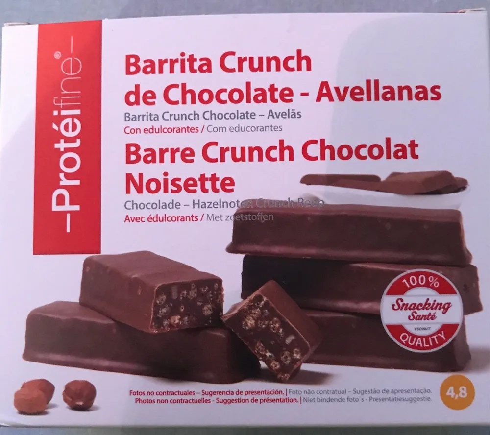 Barre Crunch Chocolat Noisettes