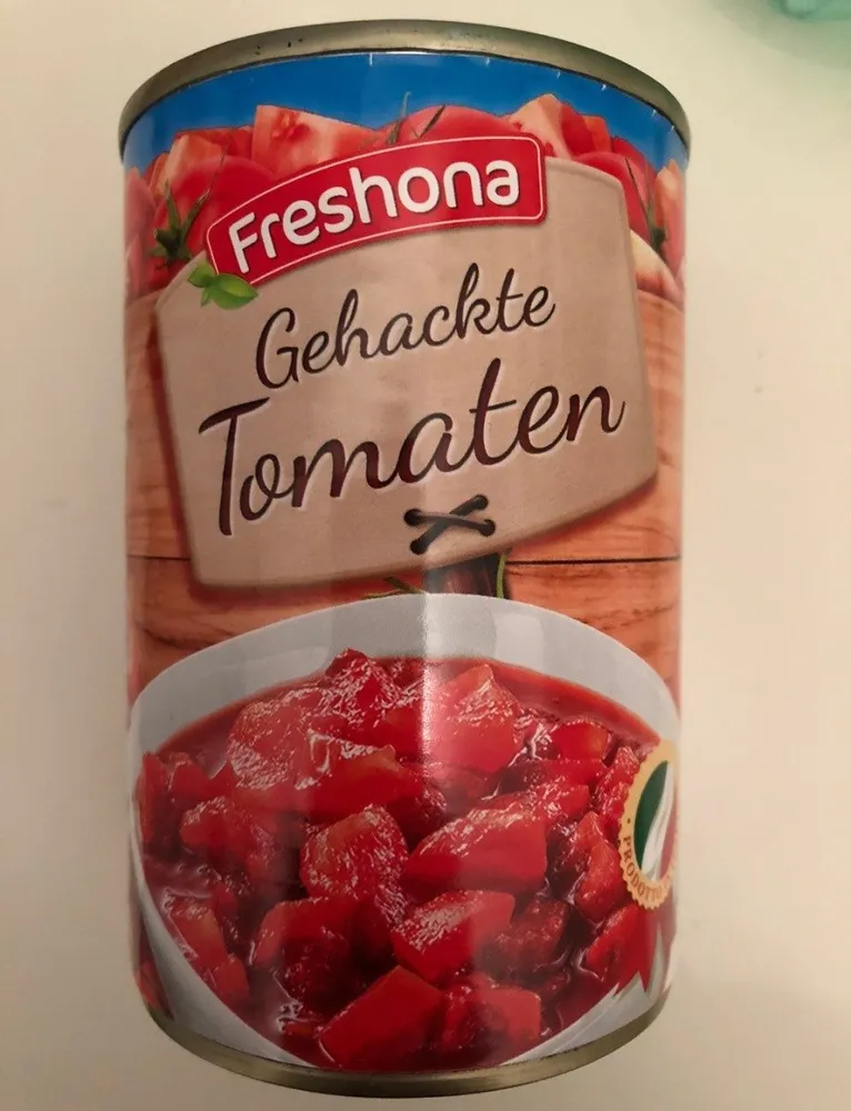 Gehackte Tomaten
