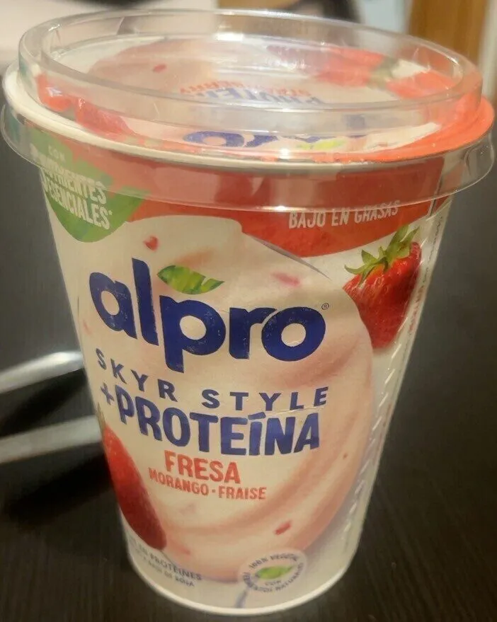 Alpro skyr style +proteina fraise