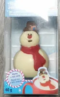 Frosty the snowman hot chocolate bomb