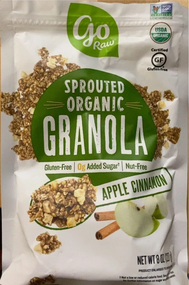 Sprouted organic granola