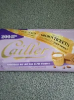 Chocolat au lait des Alpes Suisses
