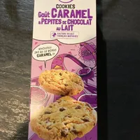 Cookie goût caramel