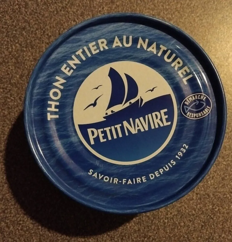 Thon entier au naturel