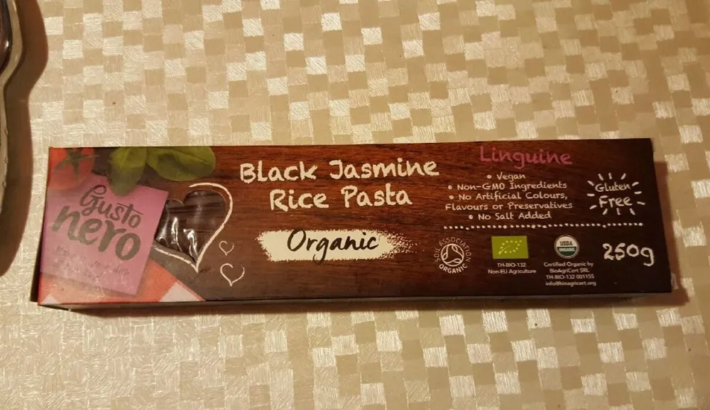 Black Jasmine Rice Pasta