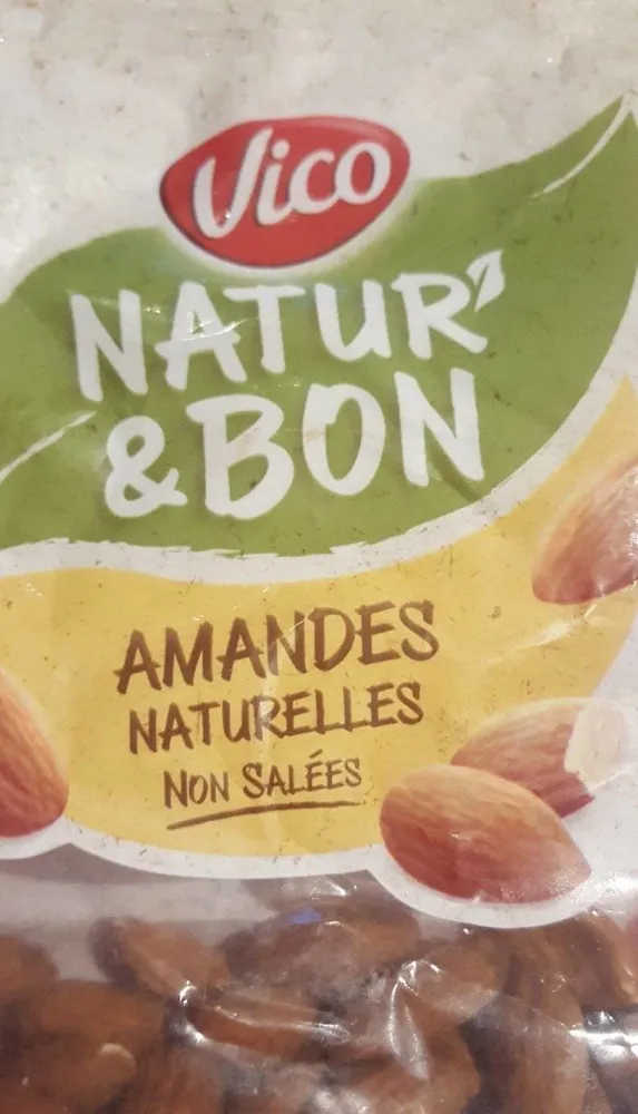 Amandes naturelles non salées