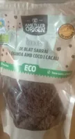 Cookies de trigo sarraceno y quinoa con coco y cacao