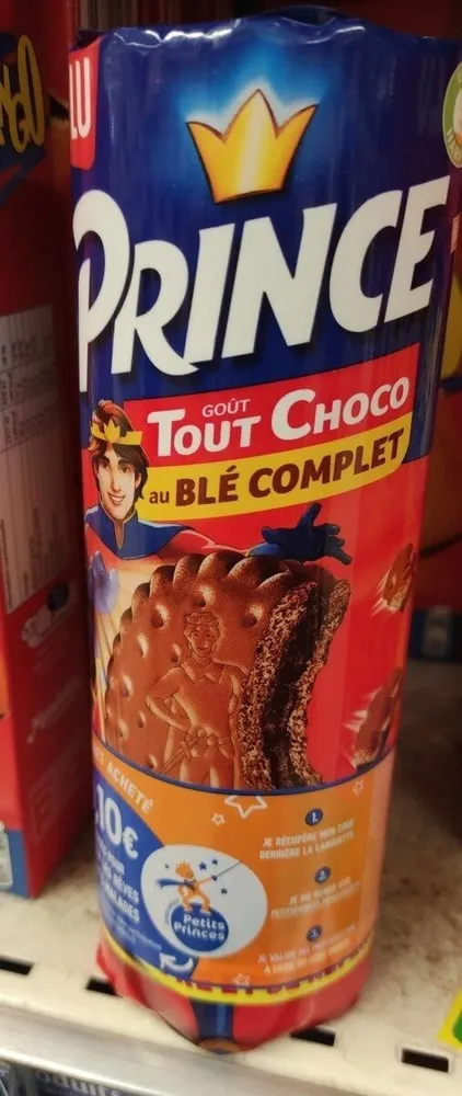 Prince Tout choco au blé complet