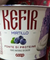 Kefir mirtillo