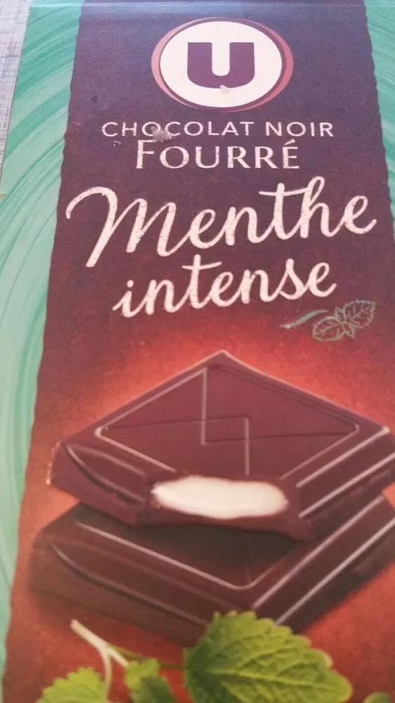 Chocolat noir fourré