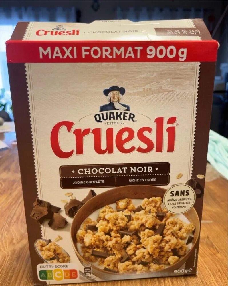 Cruesli chocolat noir