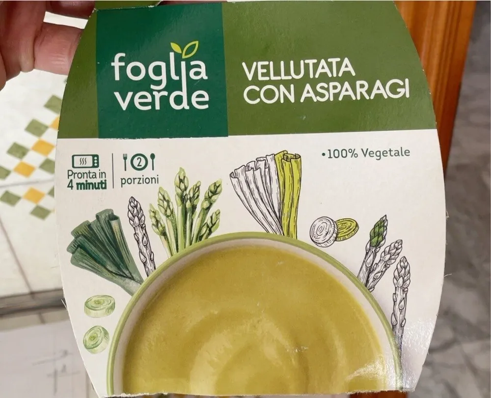 Vellutata con asparagi