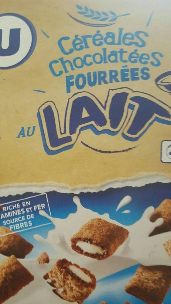 Céréales chocolatées lait