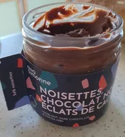Noisettes chocolat noir éclats de cacao