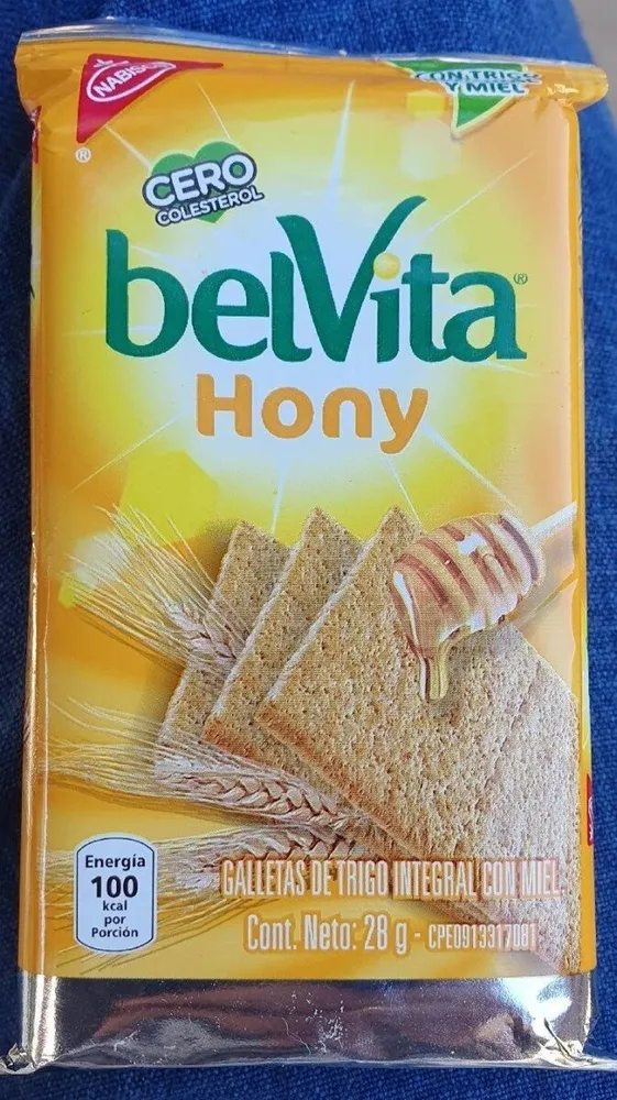 Belvita hony cero colesterol