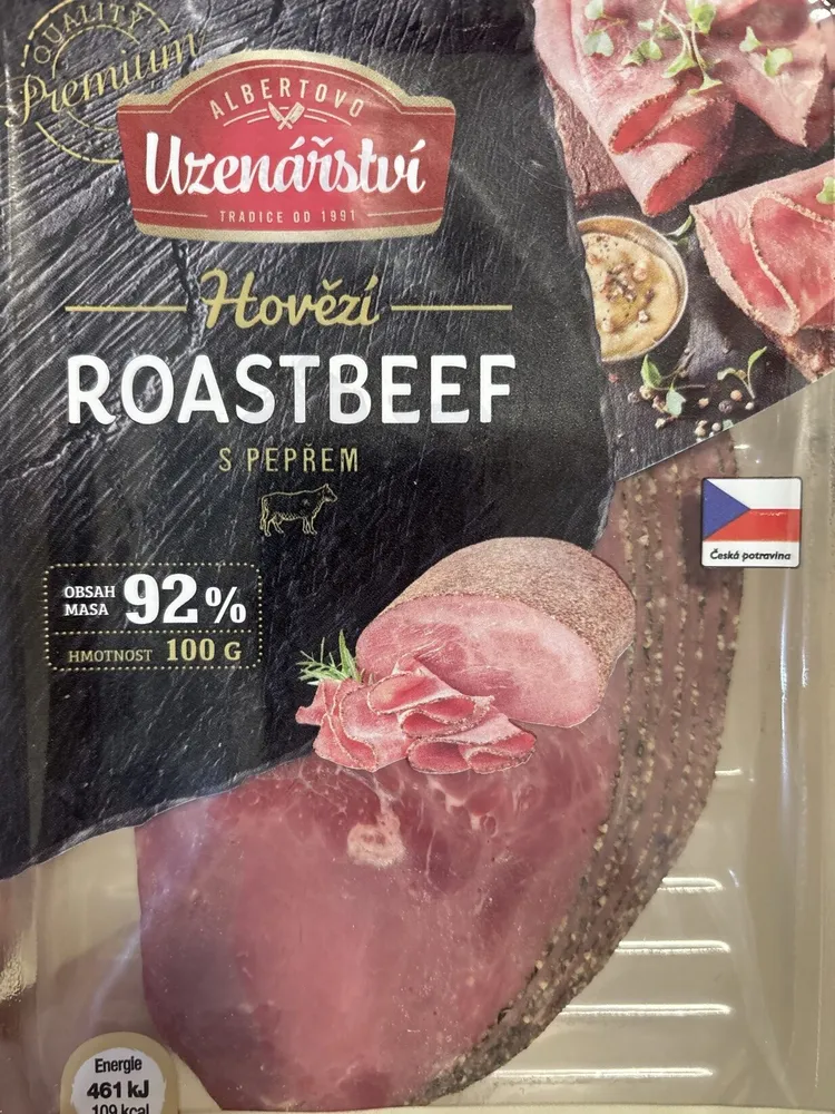 Hovězí Roastbeef S Pepřem