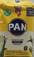 Harina de maíz blanco precocida