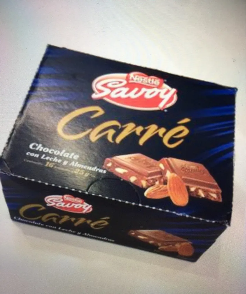 Carré Chocolat et Amandes