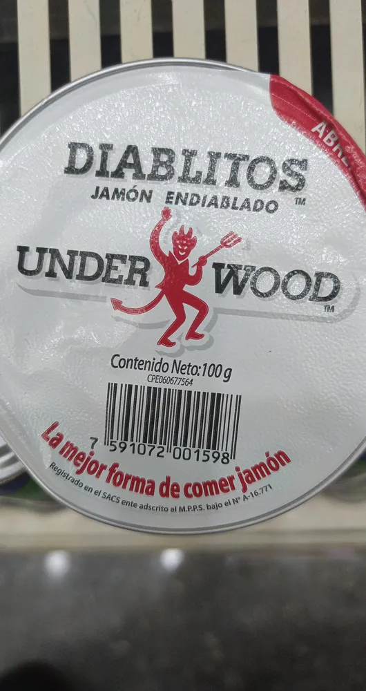 Under wood jamón endiablado