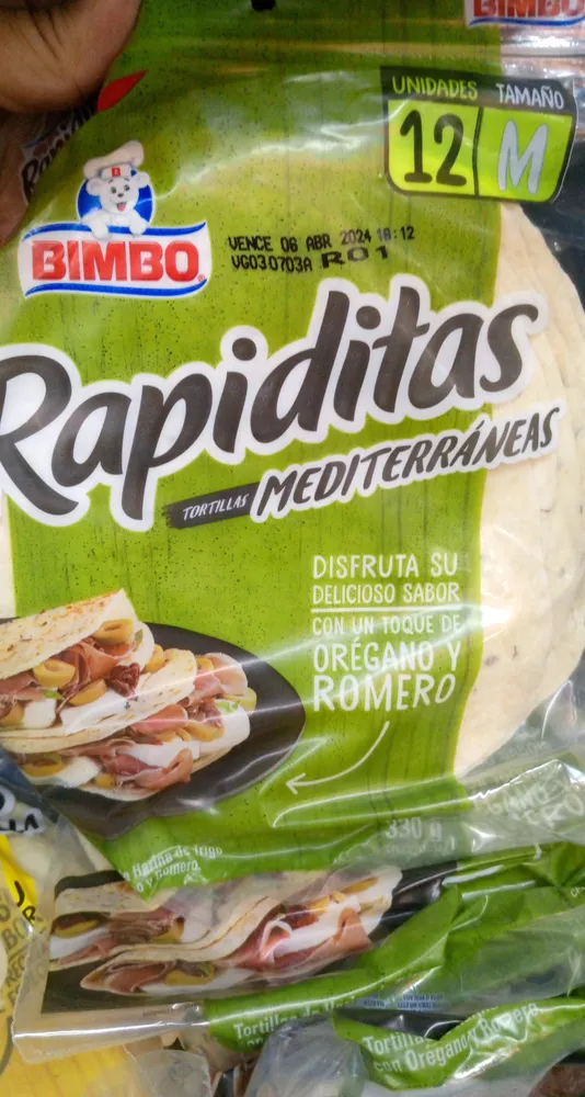 Rapiditas Tortillas Mediterráneas