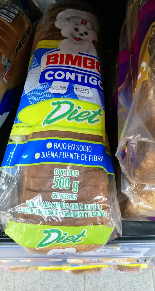 Pan de Sandwich Dieta